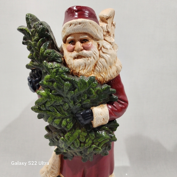 Vintage Santa 11" Schmid - Picture 10 of 11